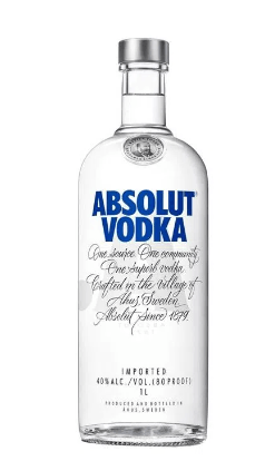 Garrada de Vodka 1l - Absolut