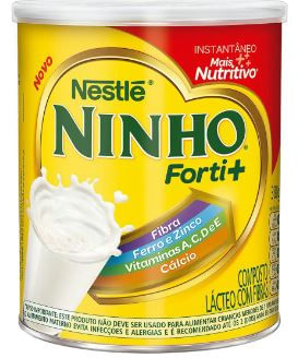 Leite Ninho em pó instantâneo 380g - Nestle