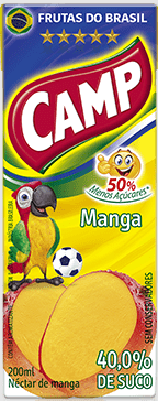 Suco sabor manga 200ml - Camp