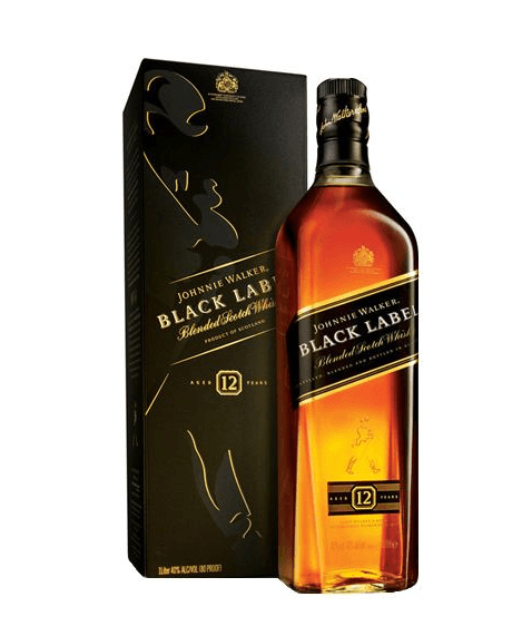Whisky Black Label 12 anos 1l - Johnnie Walker