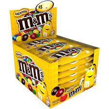 Confeito sabor Amendoim caixa com 18 unidades 45g - M&M