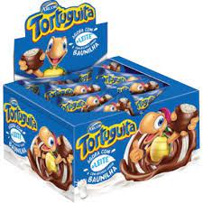 Chocolate ao Leite caixa com 24 unidades de 11,5g - Tortuguita
