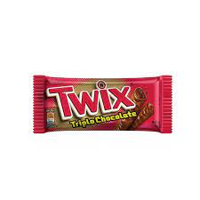 Chocolate ao leite com recheio de caramelo sabor triplo 40g - Twix