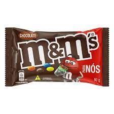 Confeito sabor Chocolate ao Leite com 80g - M&M