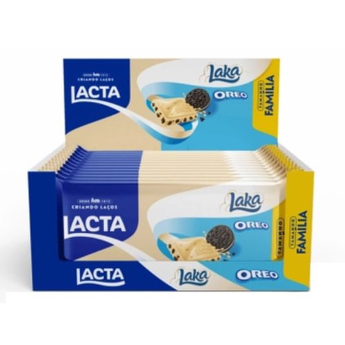 Laka | Sabor Oreo Display com 17 unidades de 90g