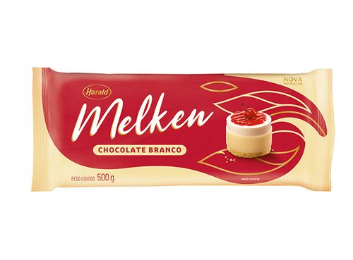 Cobertura em Barra Chocolate Branco 500g - Melken