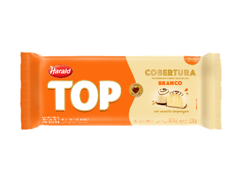 Cobertura em Barra sabor Chocolate Branco 1,01Kg - Top