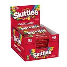 Bala sabor frutas original caixa com 18 unidades de 95g - Skittles