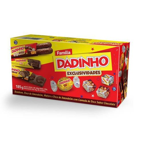 Caixa Família Exclusividade com 185g - Dadinho