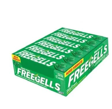 Drop's de bala sabor menta caixa com 12 unidades - Freegells Fresh