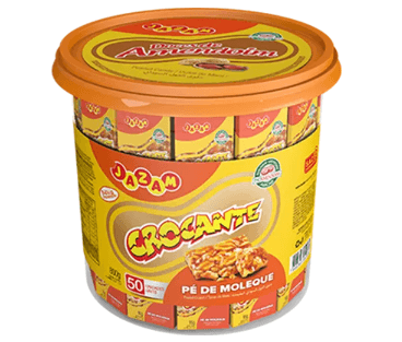 Pé de moleque crocante Pote com 800g - Jazam