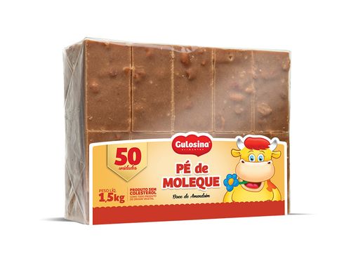 Pé de Moleque Pacote 1,5Kg - Gulosina