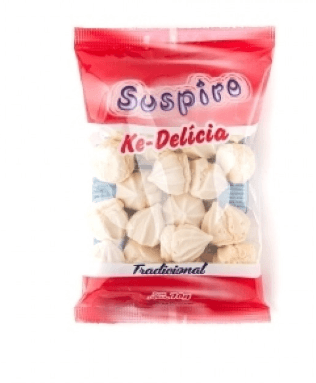 Suspiro tradicional com 70g - Ke-Delicia