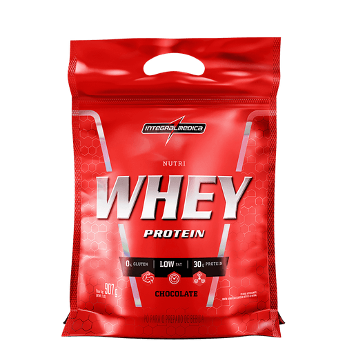 NutriWhey sabor Chocolate 907g - Integral Médica