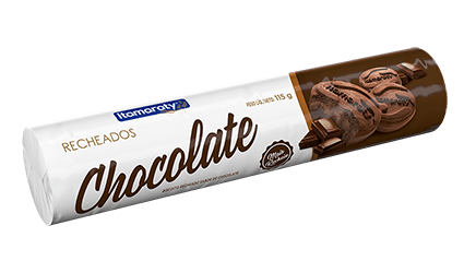 Biscoito Recheado sabor Chocolate com 115g - Itamaraty