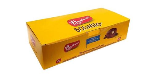 Bolinho sabor chocolate com baunilha caixa com 16 unidades de 40g - Bauducco