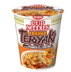 Cup Noodles sabor frango com molho teriyaki 72g - Nissin