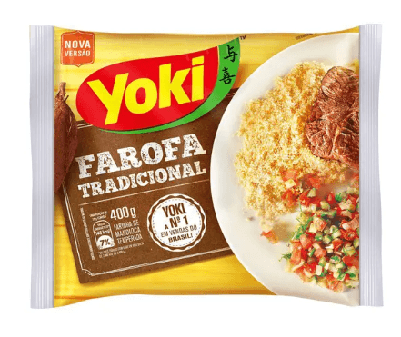 Farofa tradicional 400g - Yoki