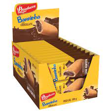 Maxi sabor Chocolate caixa com 20 unidades de 25g - Bauducco