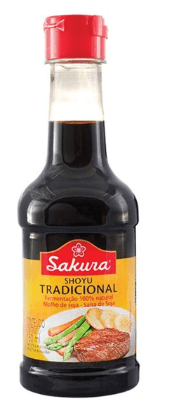 Molho shoyu tradicional 150ml - Sakura