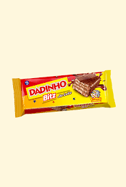 Wafer bitz recheado com dadinho cremoso 105g - Dadinho