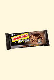 Wafer Black Bitz com cobertura mais intensa sabor Chocolate Black + Cacau 105g - Dadinho