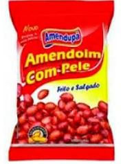 Amendoim com pele 50g - Amendupã