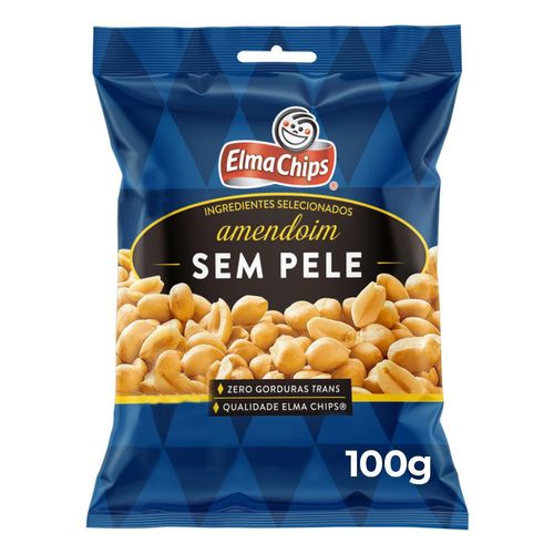 Amendoim sem pele 100g - Elma Chips