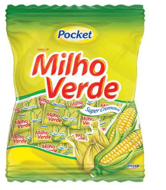 Bala sabor milho verde 500g - Pocket