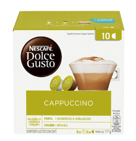 Capsula de café Dolce Gusto Cappuccino caixa com 10 unidades - Nescafé