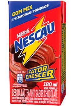 Bebida láctea Nescau 180ml - Nestlé