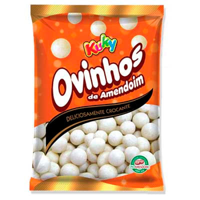 Ovinhos de amendoim com 1,005kg - Kuky