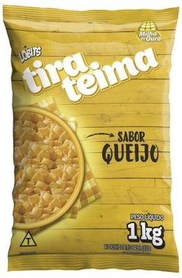 Salgadinho Tira-Teima sabor Queijo 1kg - Milho de Ouro