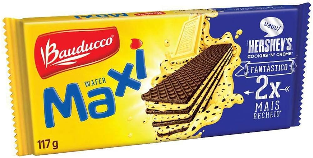 Biscoito Bolacha Bauducco Cookies Chocolate Pacote 60g