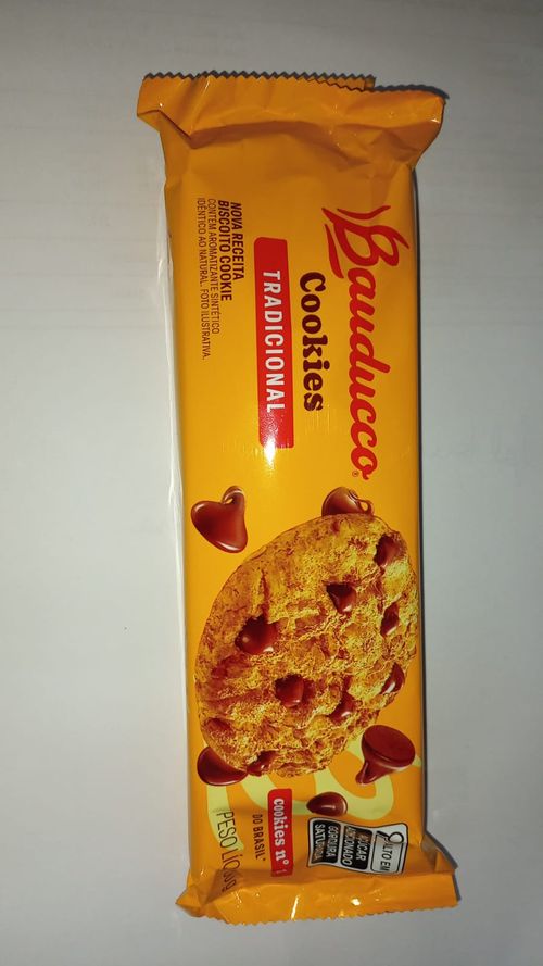 Biscoito cookie sabor tradicional caixa com 12 unidades de 60g - Bauducco