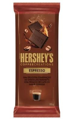 Barra de chocolate coffee creations  sabor café espresso 85g - Hershey's