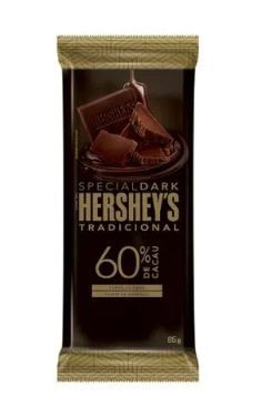 Barra de chocolate special dark 60% cacau sabor original 85g - Hershey's