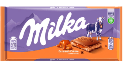 Chocolate Recheado Caramel 100g - Milka