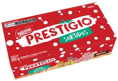 Bombons Prestigio sortidos caixa com 252g - Nestle