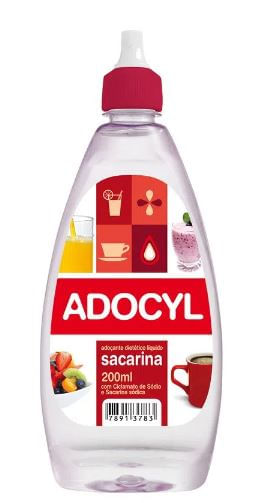 Adoçante líquido sacarina 200ml - Adocyl