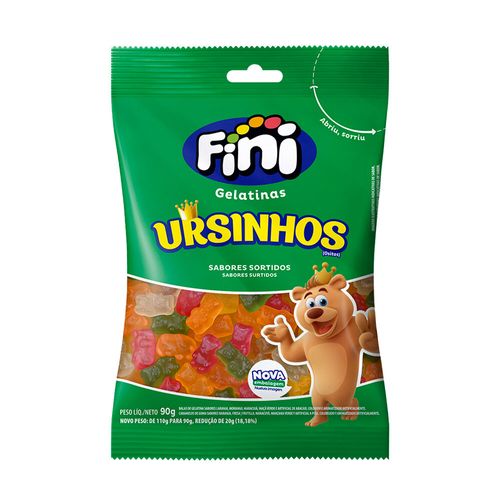 Ursinhos Brilho Pacote com 90g - Fini