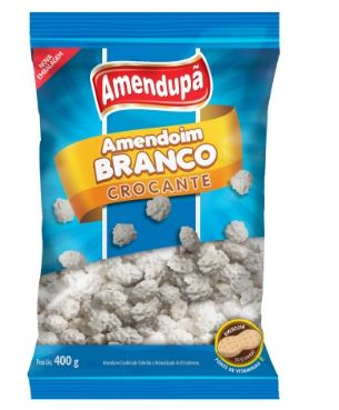 Amendoim branco crocante 400g - Amendupã