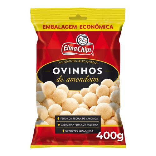 Ovinho de amendoim 400g - Elma Chips