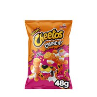 Salgadinho sabor super cheddar pacote com 48g - Cheetos Crunchy