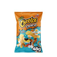 Salgadinho sabor white cheddar pacote com 48g - Cheetos Crunchy