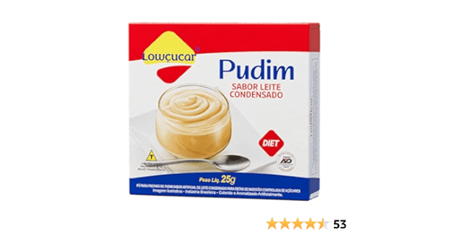 Pudim sabor Leite Condensado diet 25g - Lowçucar