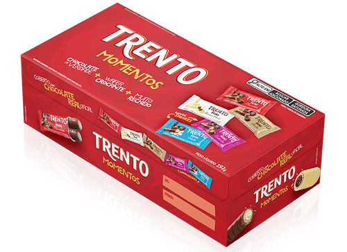 Bombom Wafer Trento Momentos 192g- Peccin