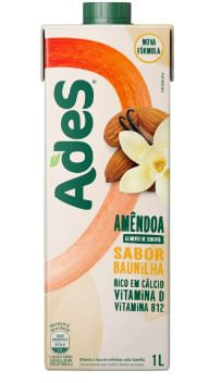 Alimento à base de amêndoas sabor baunilha 1L - Ades