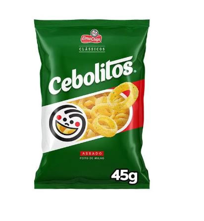 Salgadinho de milho com cebola 45g - Cebolitos