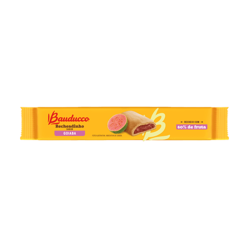 Recheadinho sabor goiabinha com 112g - Bauducco